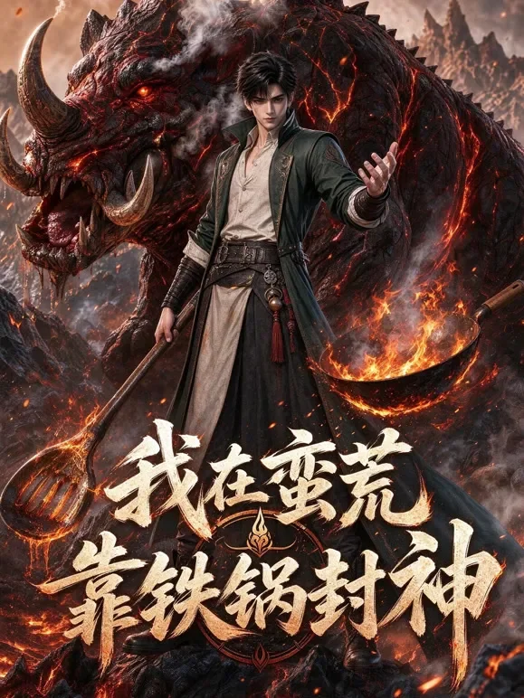 我在蛮荒靠铁锅封神动漫海报