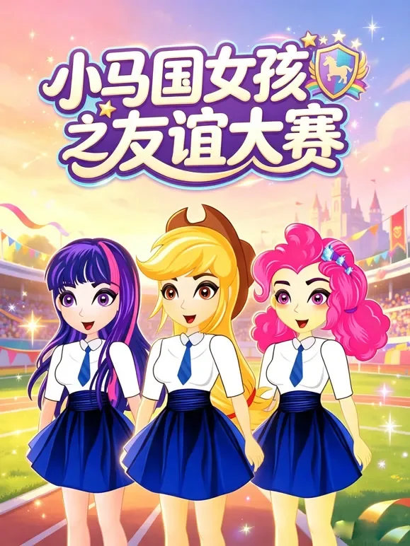 小马国女孩之友谊大赛动漫海报