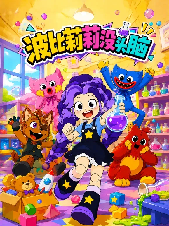 波比莉莉没头脑动漫海报