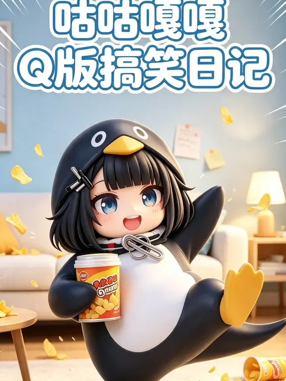 咕咕嘎嘎Q版搞笑日记动漫海报