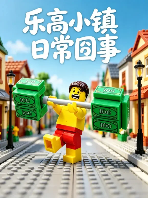 乐高小镇日常囧事动漫海报