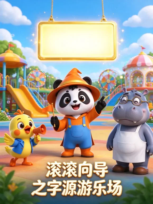 滚滚向导之字源游乐场动漫海报