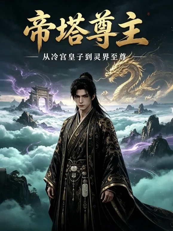 帝塔尊主：从冷宫皇子到灵界至尊动漫海报