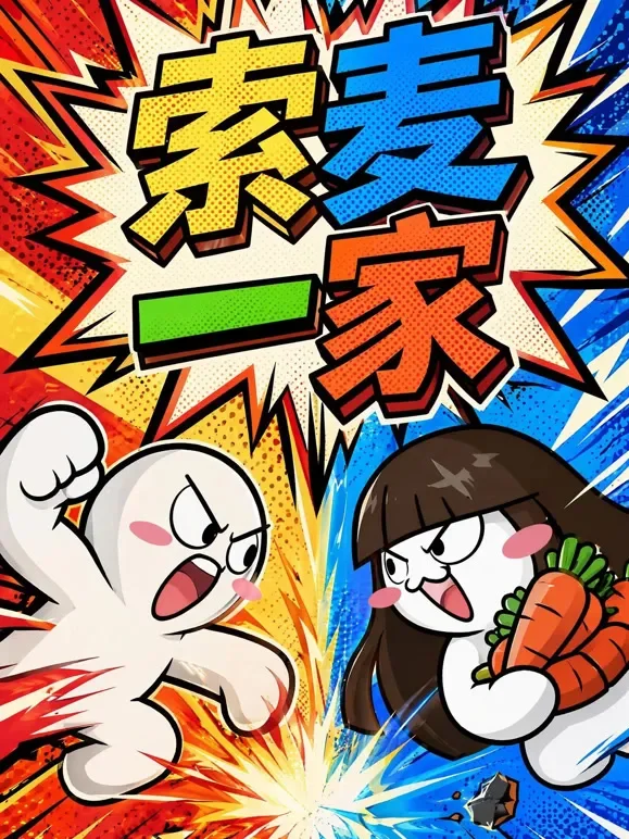 索麦一家动漫海报
