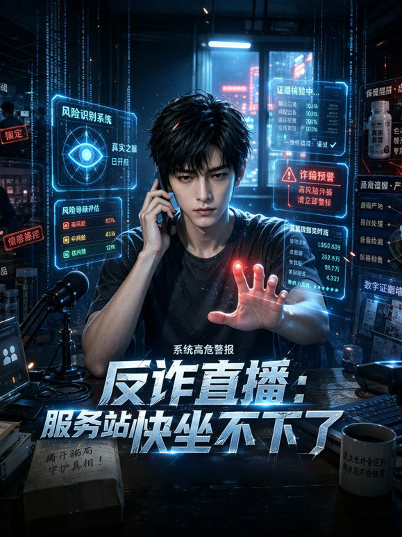 反诈直播：服务站快坐不下了