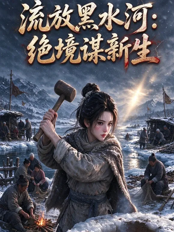 流放黑水河：绝境谋新生动漫海报