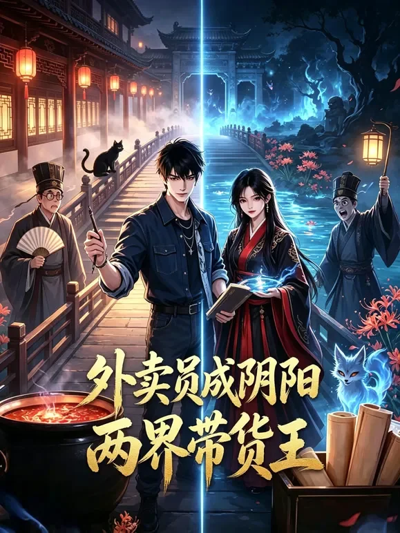 外卖员成阴阳两界带货王动漫海报