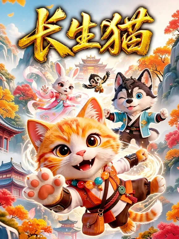 长生猫动漫海报