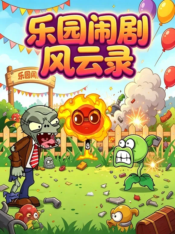 乐园闹剧风云录动漫海报