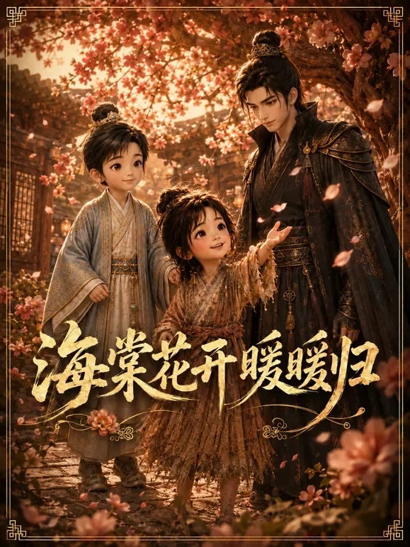 海棠花开暖暖归动漫海报