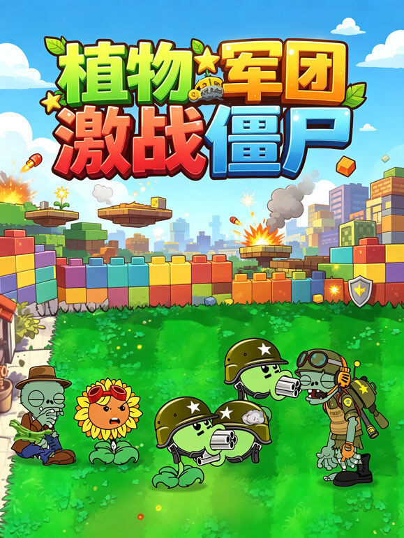 植物军团激战僵尸