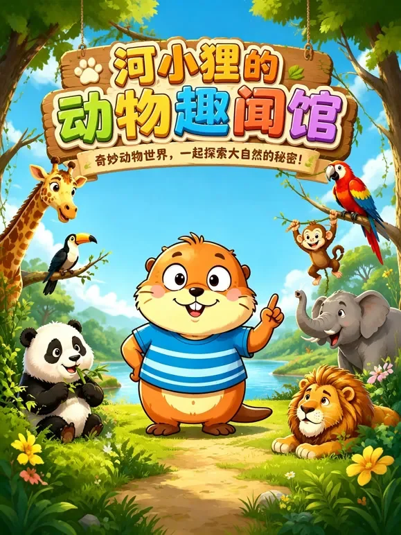 河小狸的动物趣闻馆动漫海报