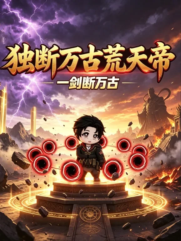独断万古荒天帝动漫海报