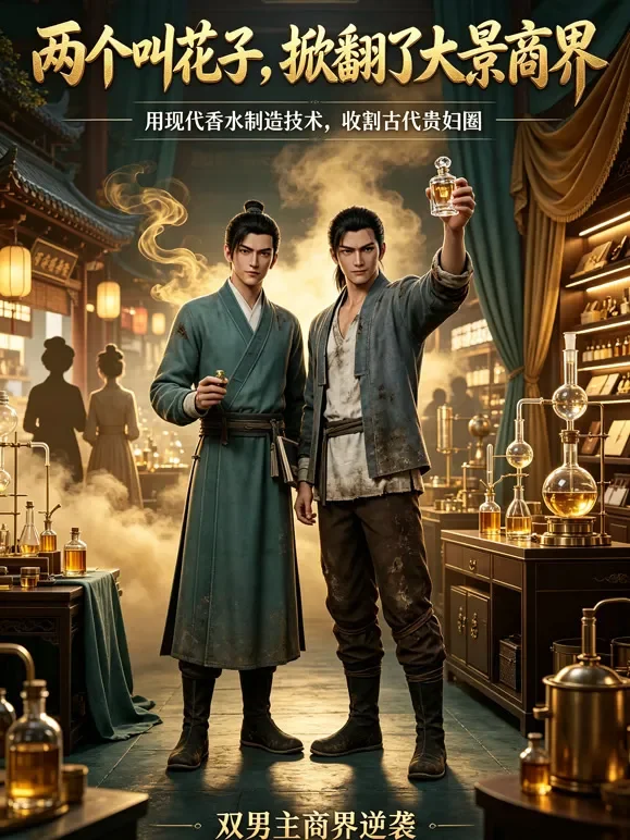 两个叫花子，掀翻了大景商界动漫海报