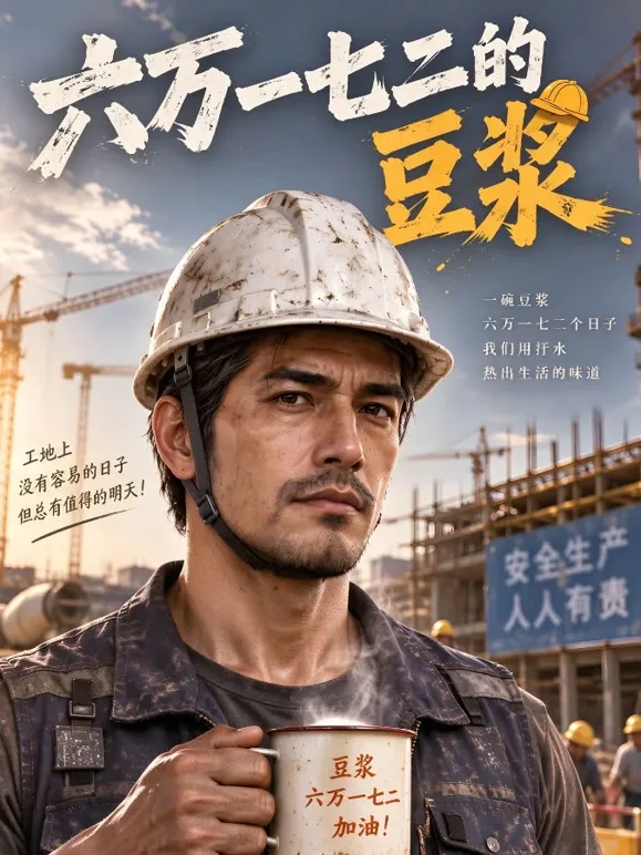 六万一七二的豆浆动漫海报