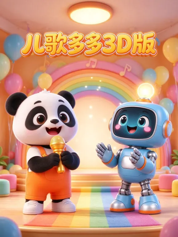 儿歌多多3D版.动漫海报