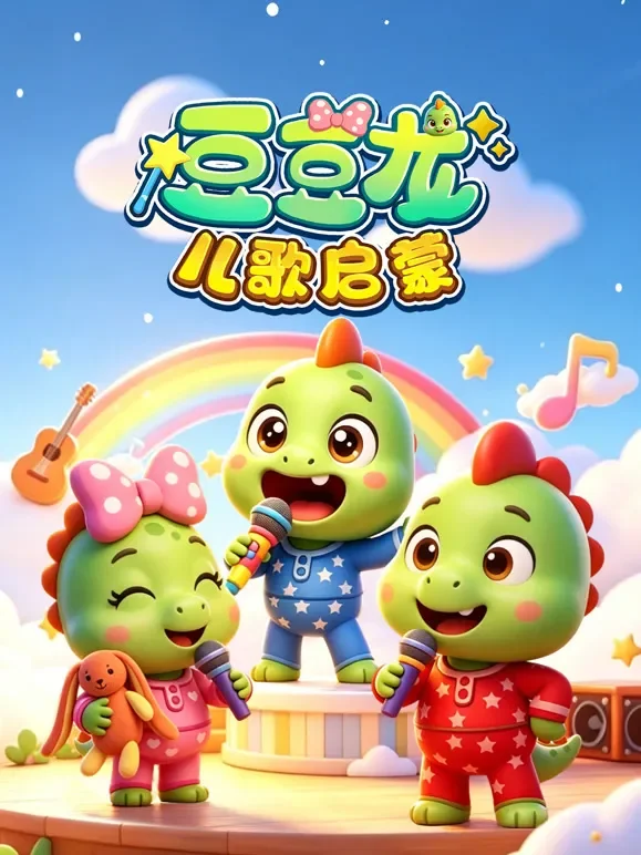 豆豆龙儿歌启蒙动漫海报