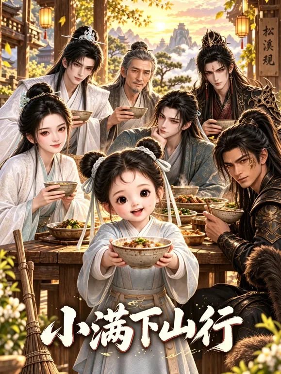 小满下山行动漫海报