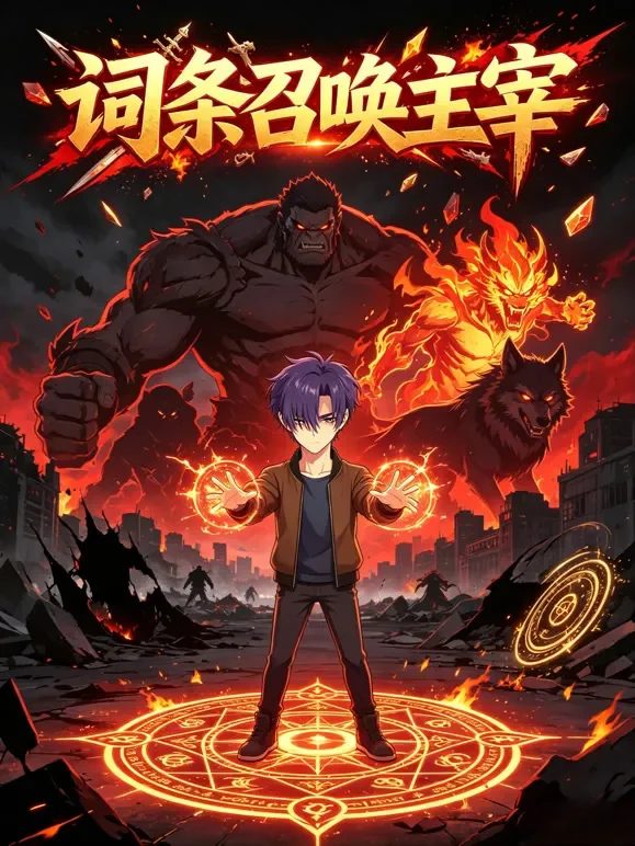 词条召唤主宰动漫海报