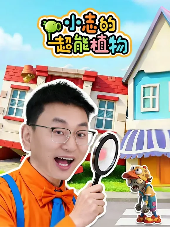 小志的超能植物动漫海报