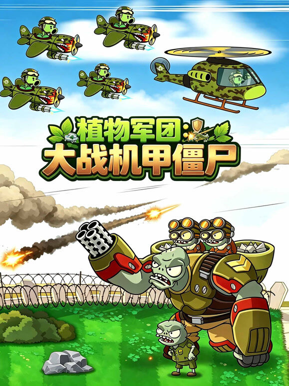 植物军团：大战机甲僵尸