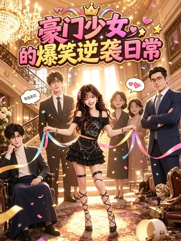 豪门少女的爆笑逆袭日常动漫海报