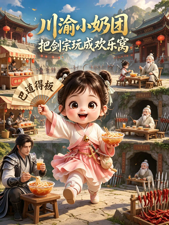 川渝小奶团，把剑宗玩成欢乐窝