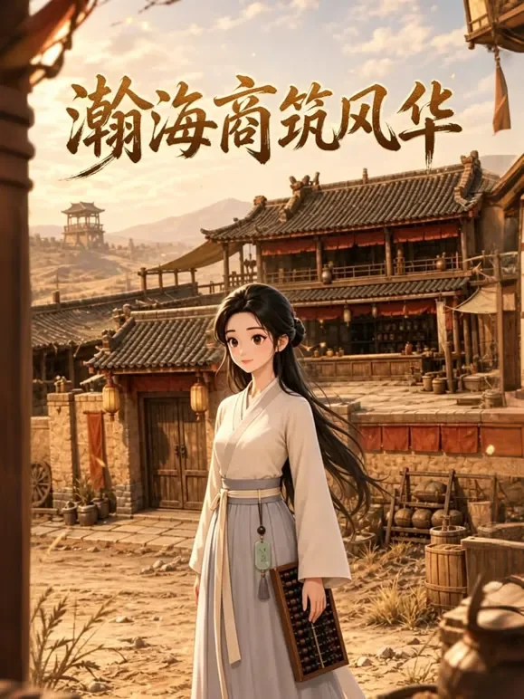 瀚海商筑风华动漫海报