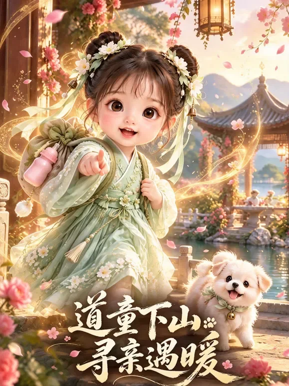 道童下山寻亲遇暖动漫海报