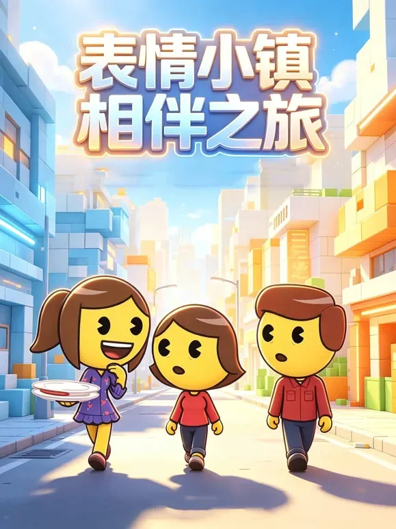 表情小镇相伴之旅动漫海报