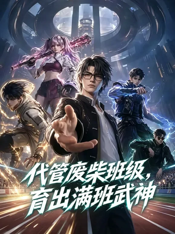 代管废柴班级，育出满班武神动漫海报