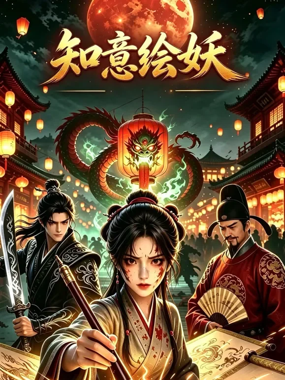 知意绘妖动漫海报