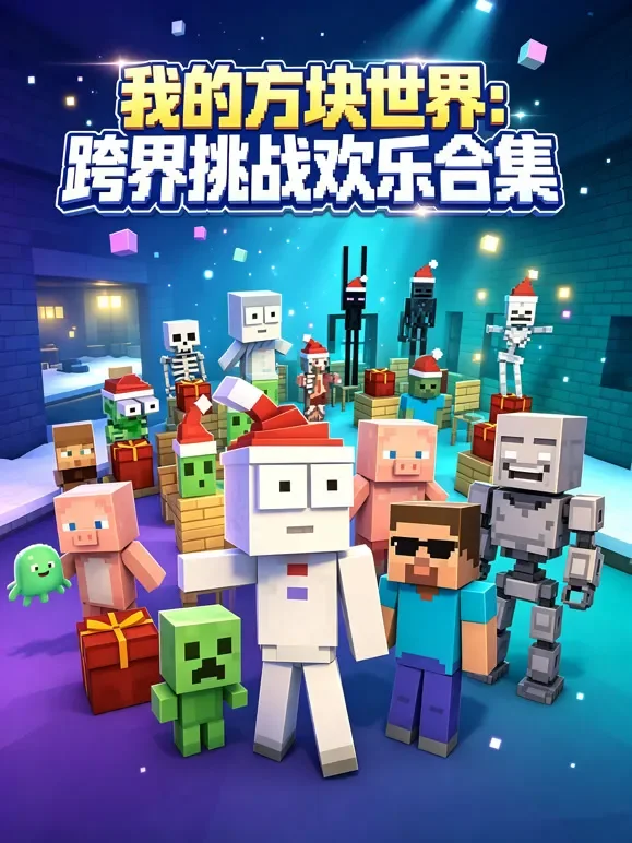 我的方块世界：跨界挑战欢乐合集动漫海报
