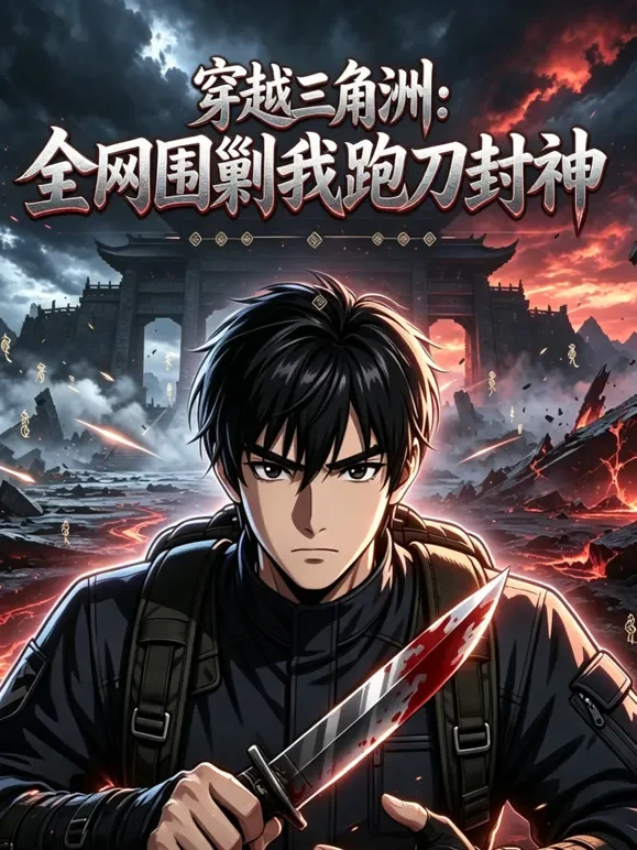 穿越三角洲：全网围剿我跑刀封神动漫海报