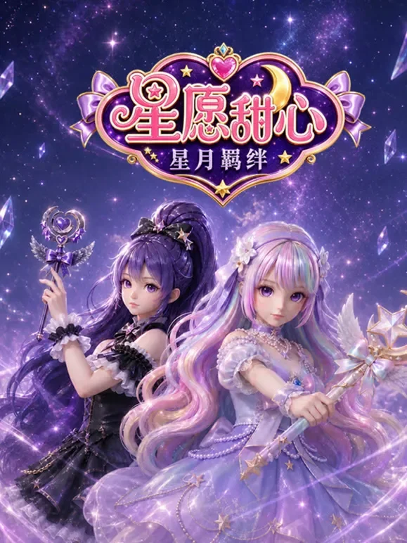 星愿甜心 星月羁绊动漫海报