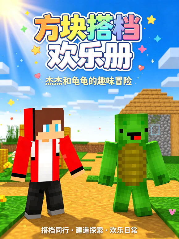 方块搭档欢乐册