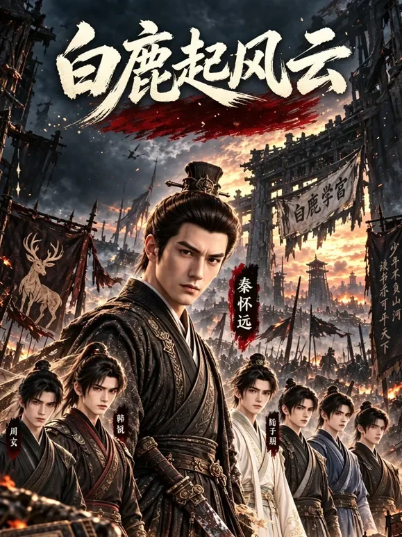 白鹿起风云动漫海报