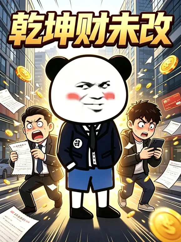 乾坤财未改动漫海报