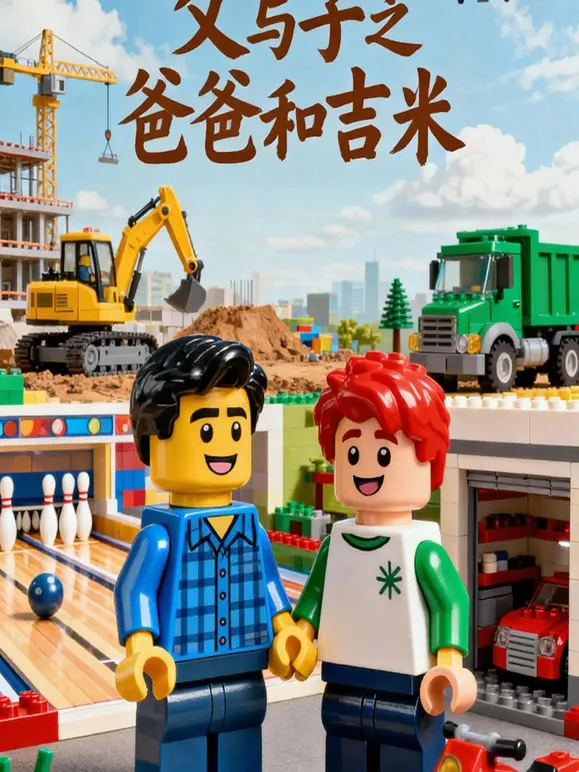 父与子之爸爸和吉米动漫海报