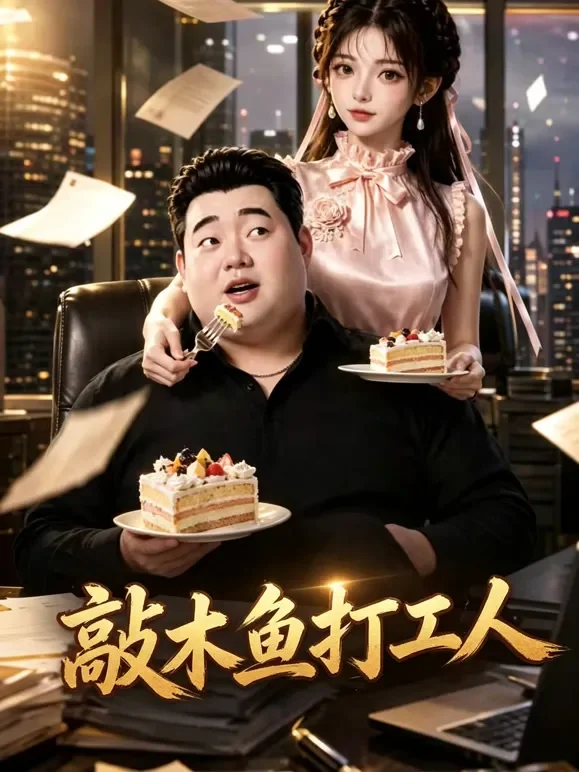 敲木鱼打工人动漫海报