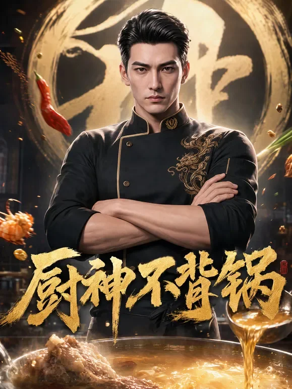厨神不背锅动漫海报