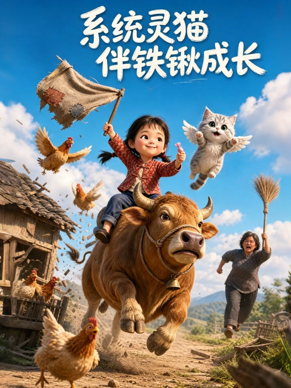 系统灵猫伴铁锹成长