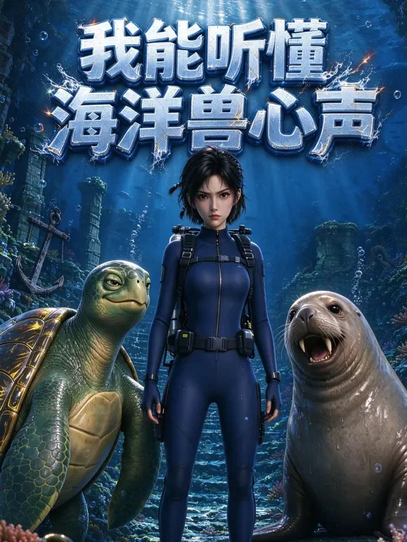 我能听懂海洋兽心声动漫海报