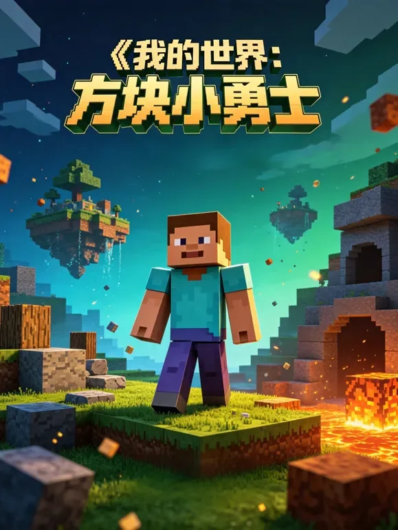 我的世界：方块小勇士动漫海报