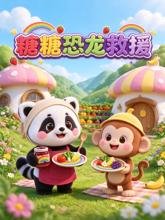 糖糖恐龙救援动漫海报