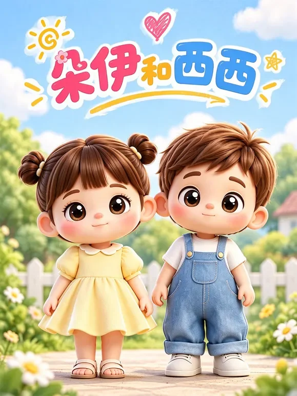 朵伊和西西动漫海报