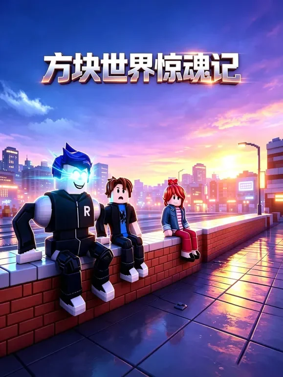方块世界惊魂记动漫海报