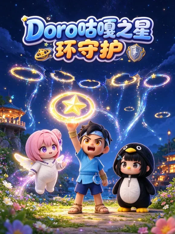 Doro咕嘎之星环守护动漫海报