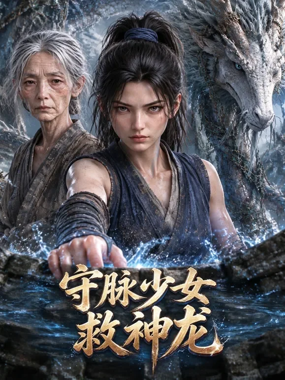 守脉少女救神龙动漫海报