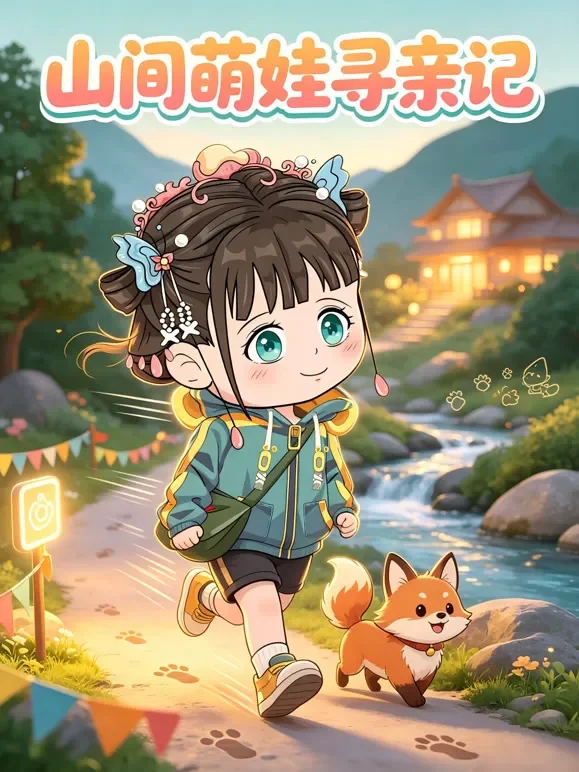 山间萌娃寻亲记动漫海报